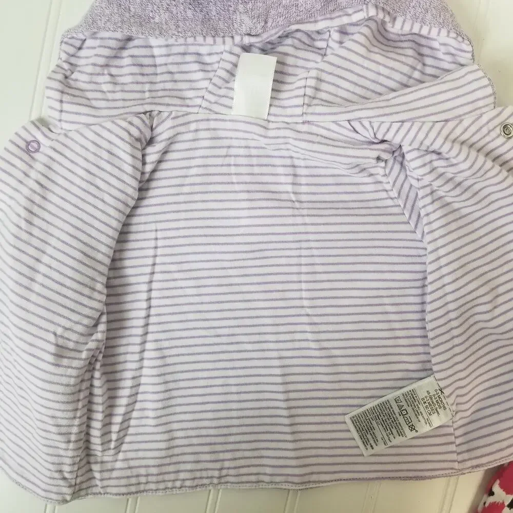 Yoga Sprout Gap 0-3M Zip‎ Up Onesie Bundle